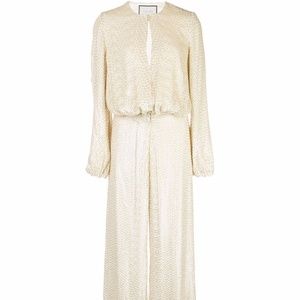 Alexis Ismet embellished palazzo jumpsuit